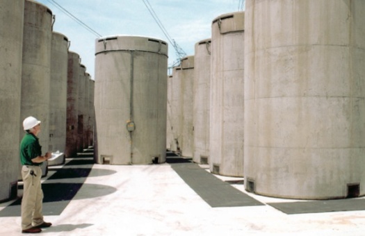 Used Fuel Dry Storage 2 Prairie Island Nuclear Plant in Minnesota